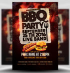 Sizzling BBQ Party Flyer