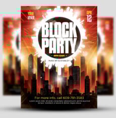 Block Party Flyer 2