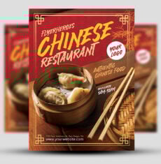 Chinese Restaurant Flyer 1