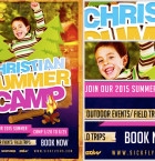 Christian Summer Camp Flyer