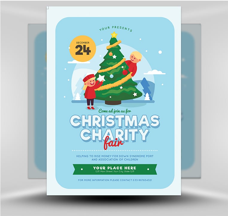 Children’s Christmas Charity Flyer v1