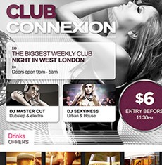 Club Connexion Flyer Template