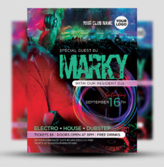 Club Featured DJ Flyer 4