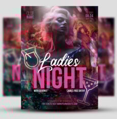 Club Ladies Night Flyer 9