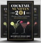 Cocktail Sundays Flyer