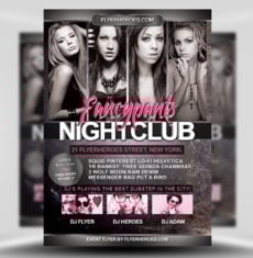 Fancypants Free Flyer Template
