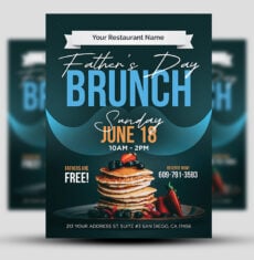 Father’s Day Brunch Flyer 1