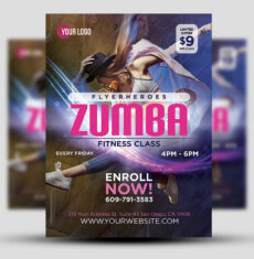Fitness Zumba Flyer 1