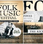 Folk Music Flyer