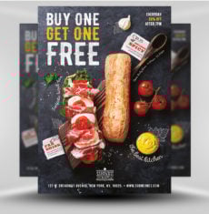 Food and Drink Flyer 4.18