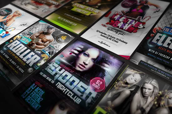 Free Flyer Mockups PSD
