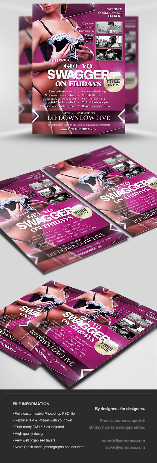 Get Yo Swagger On Flyer Template