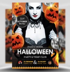 Halloween Flyer Template 1