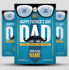 Happy Father’s Day Dad Flyer 1