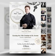 Live Love Laugh Flyer