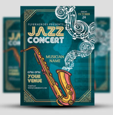Jazz Concert Flyer 1