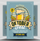 Retro Oktoberfest Flyer