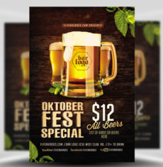 OktoberFest Drink Flyer V2
