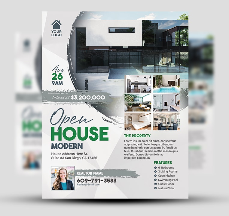 Open House Modern Flyer 1
