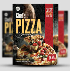 Pizza Restaurant Flyer 1