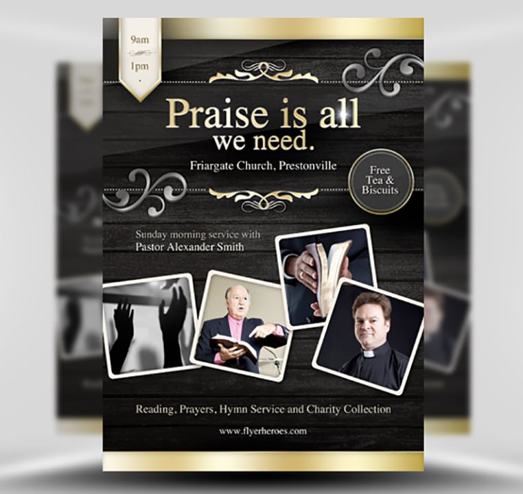 Praise is all we need Flyer