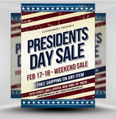Presidents Day Sale Flyer v2