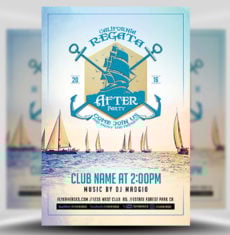 Regata After Party Flyer