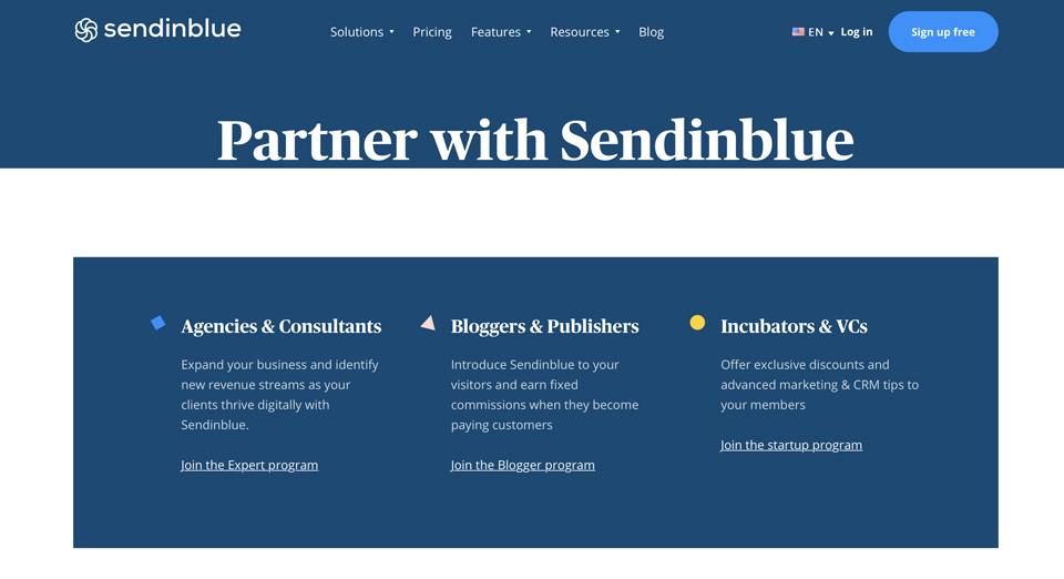 Sendinblue Affiliate Programs 