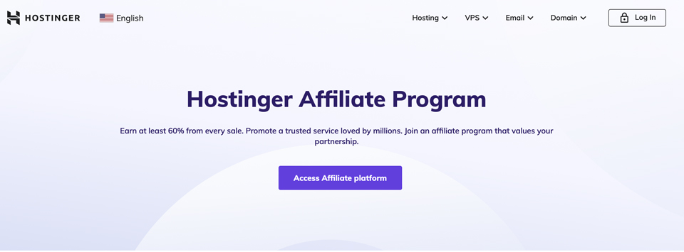 Hostinger Affiliate Program