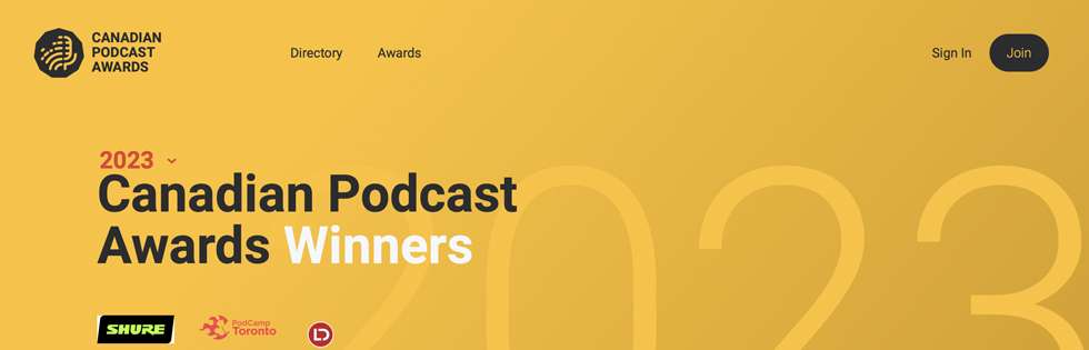 Canadian Podcast Awards