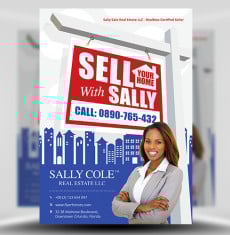 Sell Your Home Realtor Flyer