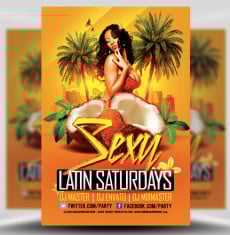 Sexy Latin Tuesdays Flyer