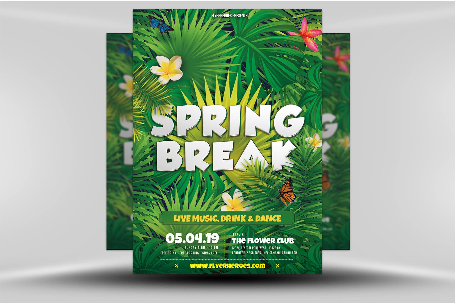 Spring Break Flyer 06