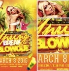 Spring Break Blowout Flyer