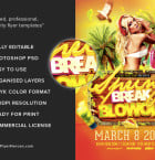 Spring Break Blowout Flyer