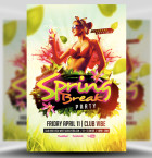 Spring Break Party Flyer