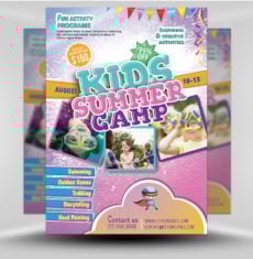 Summer Camp Flyer 2