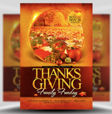 Thanksgiving Funday Flyer
