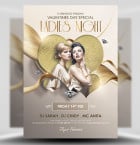 Valentine’s Day Ladies Night Special Flyer