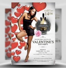 Valentine’s Day Party Flyer