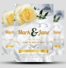 Wedding Invitation Flyer 1