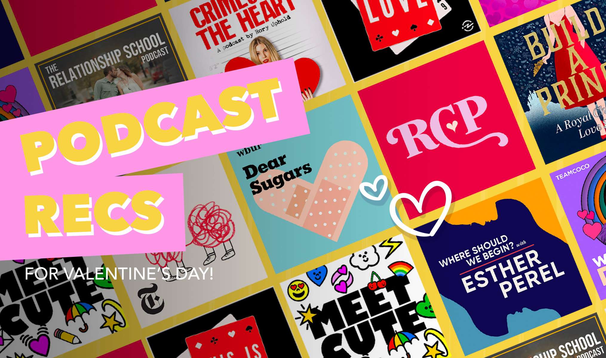 The best podcast recommendations for Valentine's Day 2024